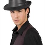 Chapeau Borsalino noir en mousse