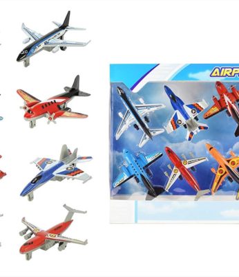 Set de 8 avions Airplanes