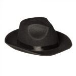 Chapeau Mafia noir Adulte