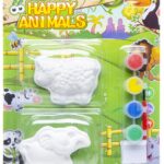 Set de 2 animaux à peindre