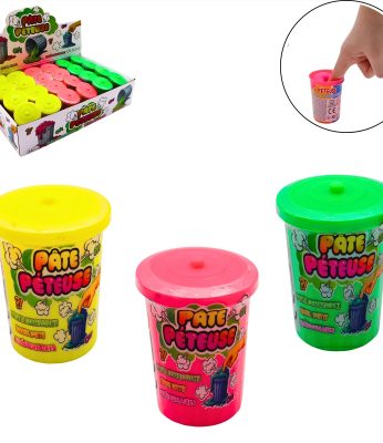 Slime Pâte péteuse Fluo 90grs