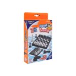 Jeu de voyage Dames et échecs 2 en 1