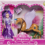 Poupée et licorne