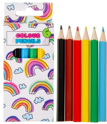 Set de 6 crayons de couleur