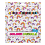 Set de 24 crayons de couleur