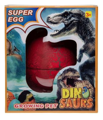 Œuf géant grossissant de dinosaure