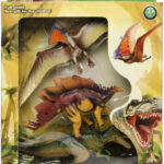 Set de 3 dinosaures
