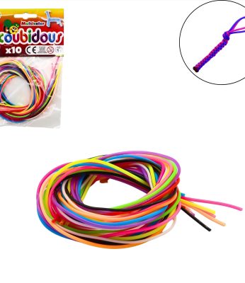 Scoubidou 80 cm 10 brins