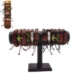 Set de 12 bracelets Cuir