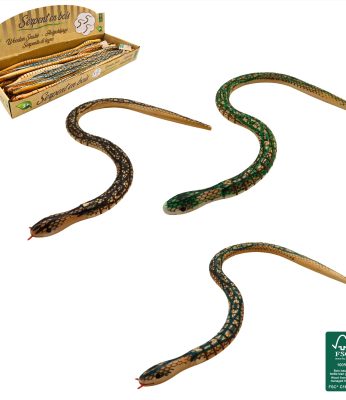 Serpent articulé en bois 50 cm