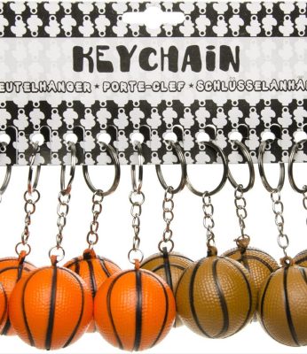 Set de 12 porte-clefs Basket
