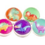 Set de 50 balles magiques Dinosaure 32mm