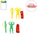Parachutiste Fluo 9 cm
