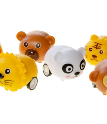 Set de 36 animaux sauvages rétro friction