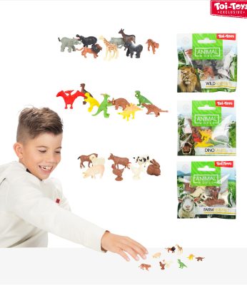 Set de 8 mini animaux