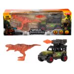 Voiture et dinosaure