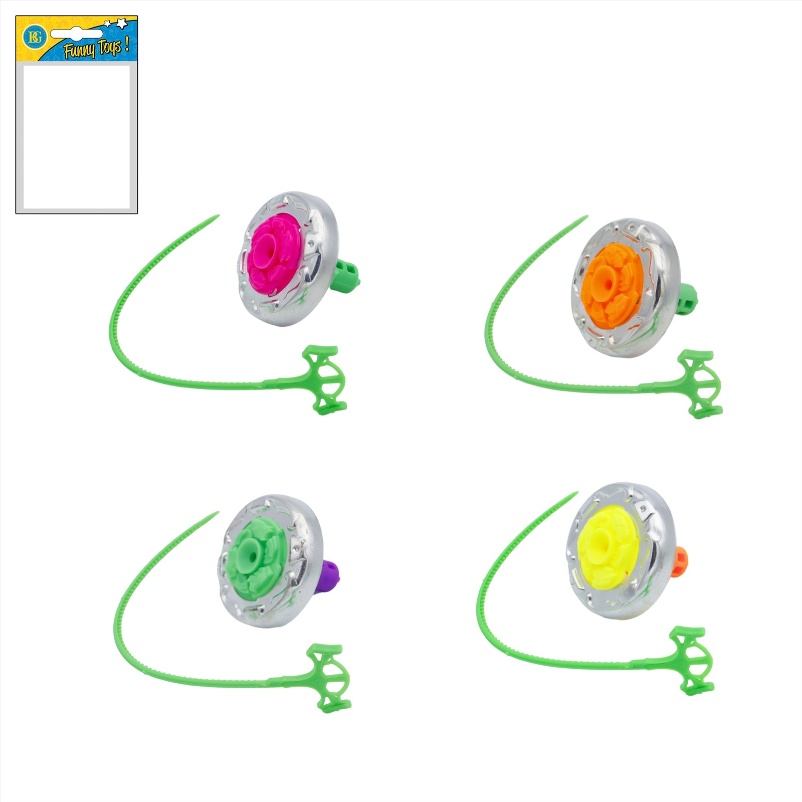 Toupie de Combat avec Lanceur Intégral - 5 cm – Image 2